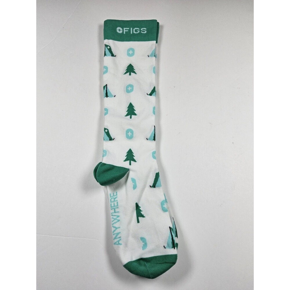 FIGS Compression Awesome Anywhere Camping Nurse Medical Socks Size S
